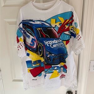 Kyle Larson Hendrick Motorsport Graphic Race Car Tee - All Over Print